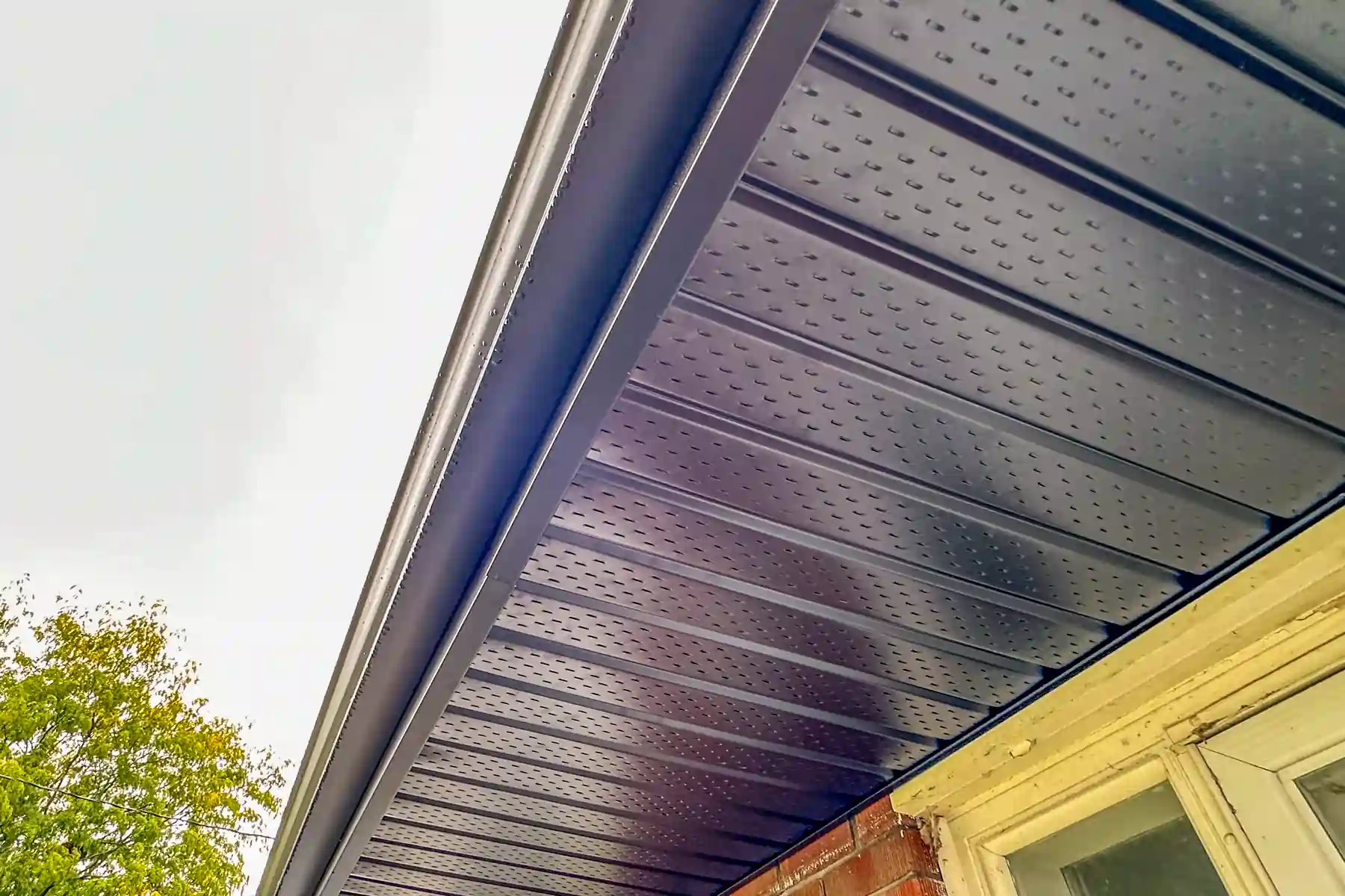 Soffit installation